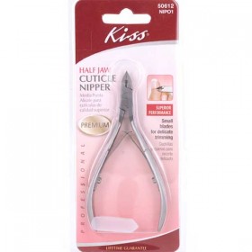 KISS PREMIUM HALF JAW CUTICLE NIPPER NIP01